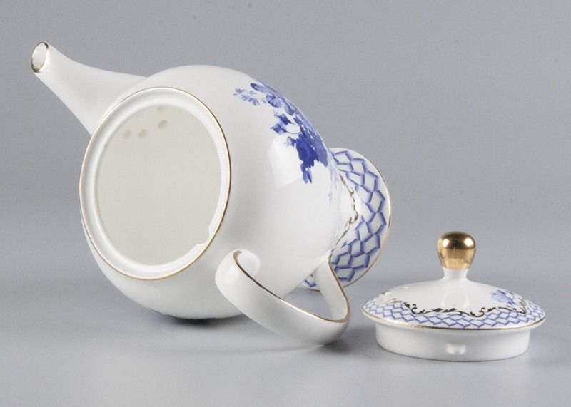 Blue And White 180CC Paragon Fine Bone China Tea Set